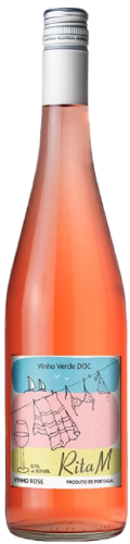 Вино розовое полусухое Rita M