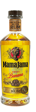 Коктейль "Ромовый напиток Mama Jama Sweet Banana"